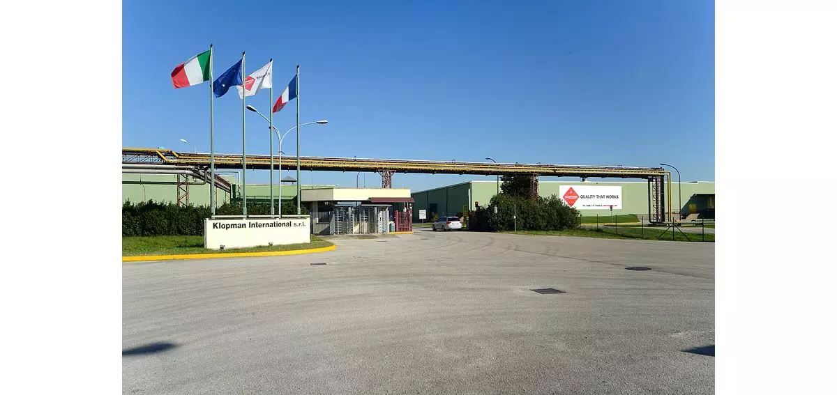 ©2019 Klopman International. Photo of the company’s mill in Frosinone, Italy.