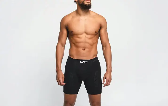 A male model in underwear