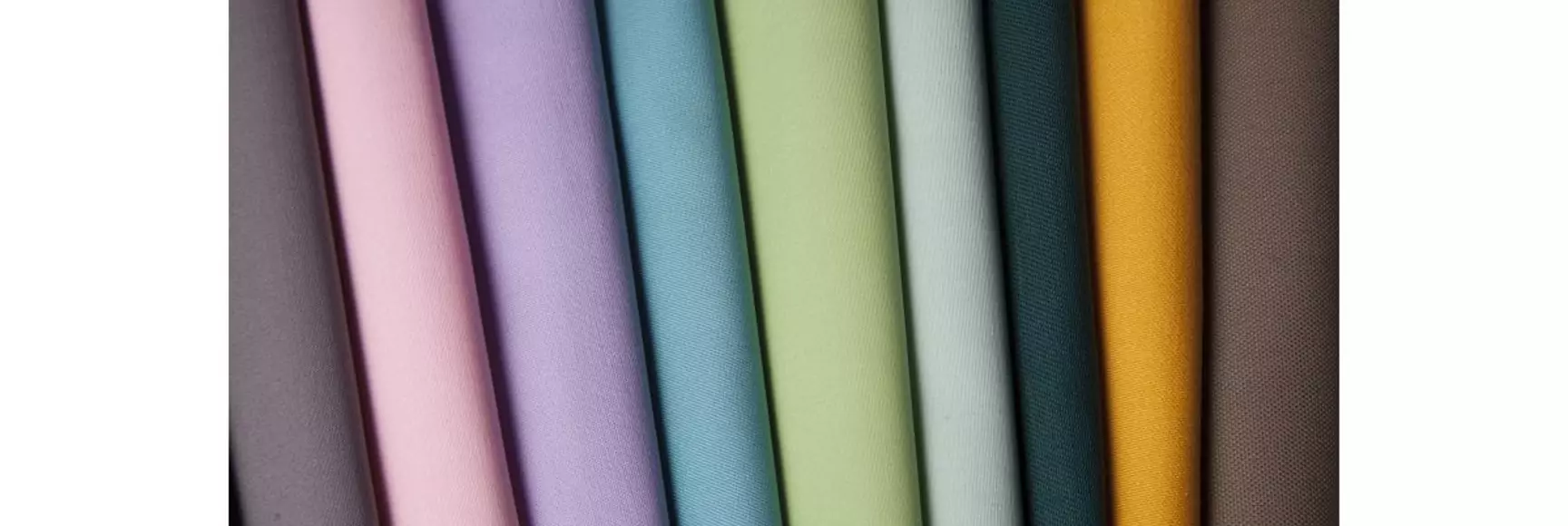 ©2019 Klopman International. Some of the colorful fabrics the mill produces for workwear, protectivewear and corporatewear. 