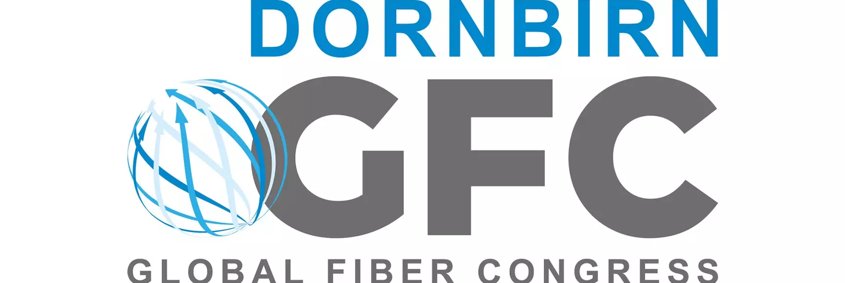 Logo of the Dornbirn Global Fiber Congress in Austria where 3 sessions are being led by fiber experts at The LYCRA Company.
