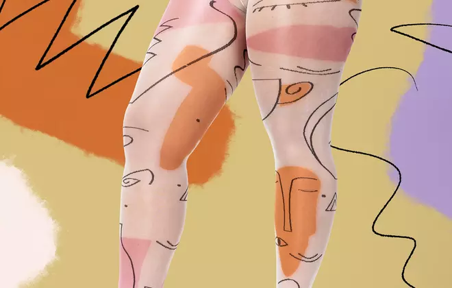 This hosiery offers women of all body types a comfy, custom-like fit and waistbands that don’t dig in or roll over.