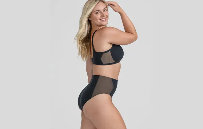 Honeylove CrossOver Brief in Runway